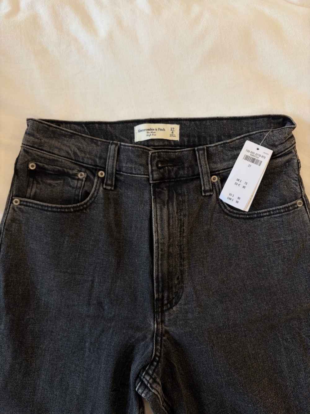 Abercrombie High Rise Mom Jean